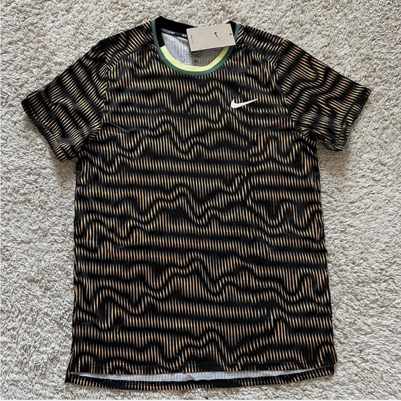 Nike Court Advantage Tennis Top Multicolor Size XL - Picture 4 of 5